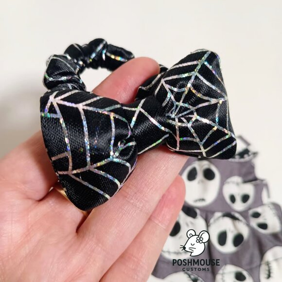 Labubu Nightmare Before Christmas Jack Dress with Halloween Bow - Picture 3 of 6